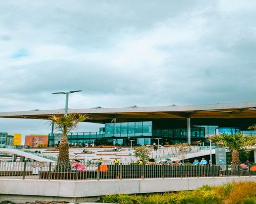 Contemporary Australian city lifestyle scene highlighting modern urban architecture and leisure spaces