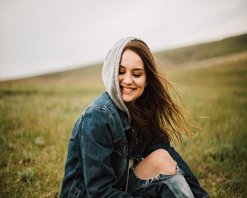 Australian Weekend Hoodie modeled outdoors